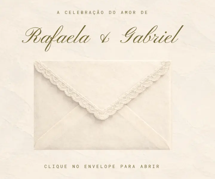 Capa inicial do convite